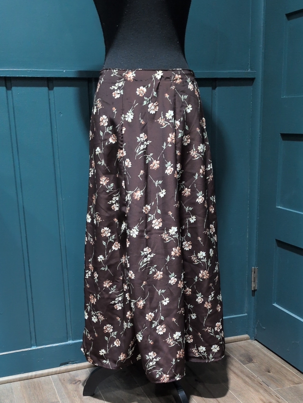 Vintage 90's Floral Maxi Skirt